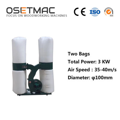 55kg OSETMAC Woodworking Dust Collector for Panel Saw Edge Banding and Sanding Machines