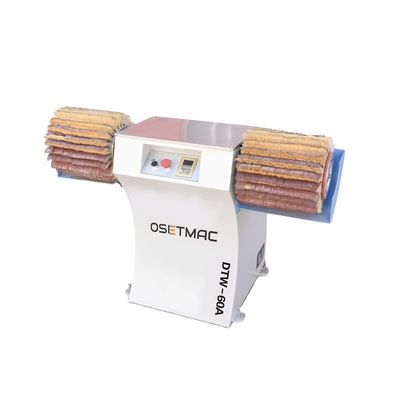 132 KG Two Rollers Manual Brush Sanding Machine DTW-60A for Wood Polishing from OSETMAC