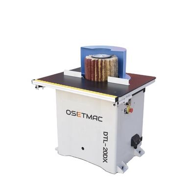 Versatile OSETMAC DTL-20DX Mini Manual Brush Sanding Machine For MDF Veneer Solid Wood