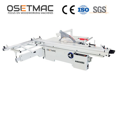 Power 5.5kW Woodworking Table Saw for Wood OSETMAC MJ6132BD TS10A Tilting Blade 0-45°
