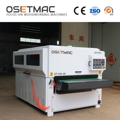 1100 KG Manufacturing Plant Woodworking Sand Belt Polishing Machine For Door Plywood