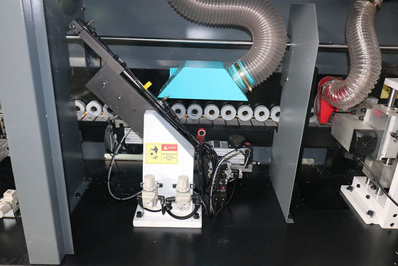 6 Function Furniture Pvc Edge Bander with 23m/min Panel Feed Speed and Trimming Motor
