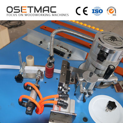 950*750*1000mm OSETMAC 515B Manual Straight Curve Edge Banding Machine with 2kW Power