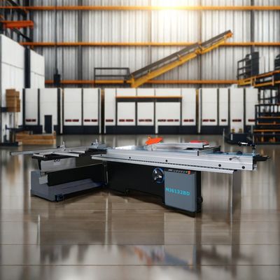 Germany Design 3200mm 45-Degree Cutting Vertical Sliding Table Saw with 5.5KW Power