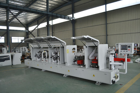 10-60mm Panel Thickness Automatic Edge Banding Machine for Building Material Manufacturing