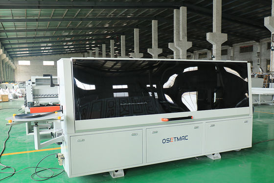 6.3KW Small Automatic Edge Banding Machine for Wood Based Panels in Construction Works
