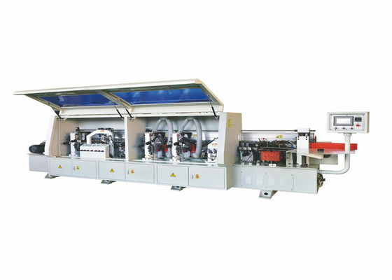 Customized Plywood Edge Banding Machine High Working Capacity Strengthen Frame