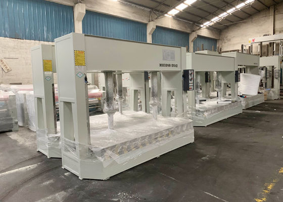 Timing Control Wood Laminating Press Machine Standard H Steel Easy Operation