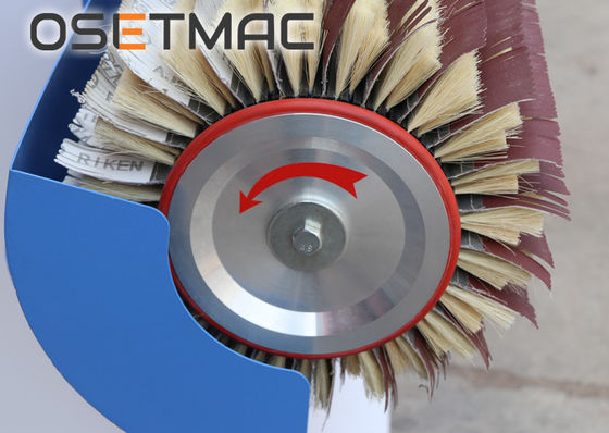 Length 300mm Manual Wood Sander With Double Rollers