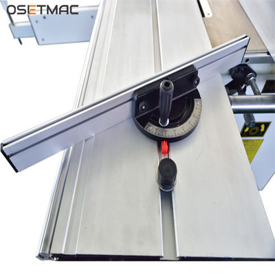 Industrial Woodworking Sliding Table Saw Cut Wood