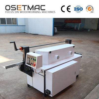 4.11kW OSETMAC DTL-60DS Three Rollers Manual Side Sanding Machine For Wood MDF Plywood Polishing