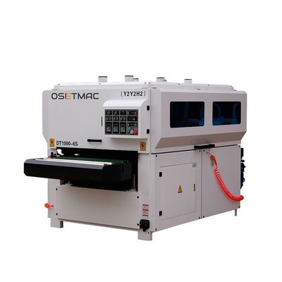 DT1000-6S OSETMAC Woodworking Sanding Machine for MDF Door Finishing and Refinishing