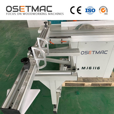 250 KG Precision Woodworking Wood Panel Sliding Table Saw with Video Technical Support