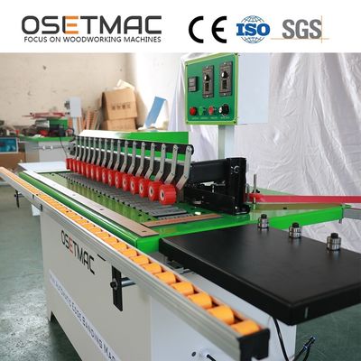 14m/min Panel Feed Speed OSETMAC MD-617A PVC MDF Melamine Manual Edge Bander for Woodworks