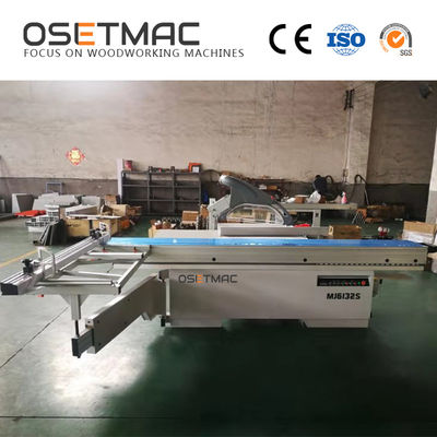 Woodworking CNC Sliding Table Panel Saw with Support Swing Arm and 3250*3450*900mm Size