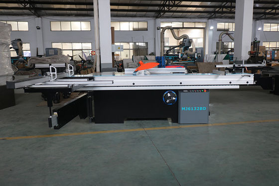Sliding Table Panel Saw for Woodworking VERTICAL Style 0-45° Blade Tilting Adjustment