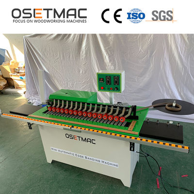 OSETMAC Small PVC MDF Melamine Manual Edge Bander TS-505A Cleaning Function Woodworks
