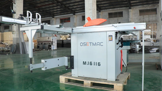 Customizable Table Saw Mdf Cutting Machinery With Support Table Dimension 385mm*800