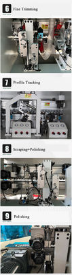 16.62KW Wood Edge Banding Machine for Wood Based Panels Machinery