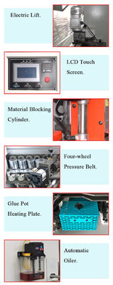Small Automatic Edge Banding Machine for Wood Based Panels in Building Material Shops