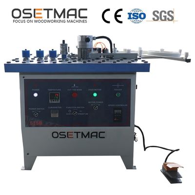 Versatile Manual Curve Edge Banding Machine for Furniture Production in Manufacturing