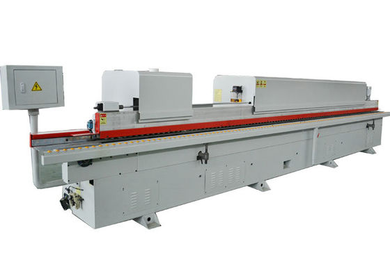 PVC Panel Woodworking Edge Banding Machine Rough Trimming Gluing