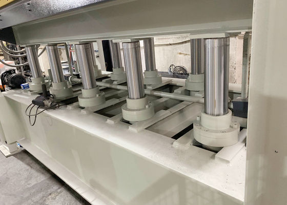 Furniture Industry Wood Veneer Press Machine Durable With Safety Circuit