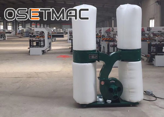 3.0KW Wood Dust Extractor For Sliding Panel Saw / 2 Bags Wood Dust Collector