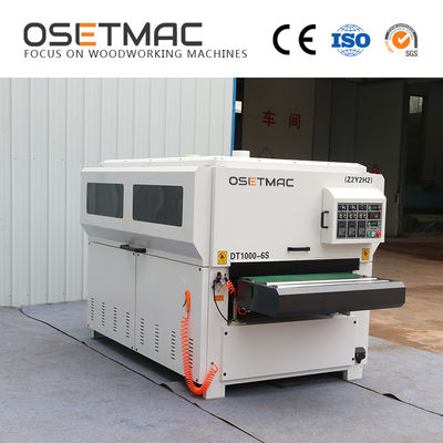 DT1000-6S Woodworking Sanding Machines Automatic Wood Brush Sanding Machine