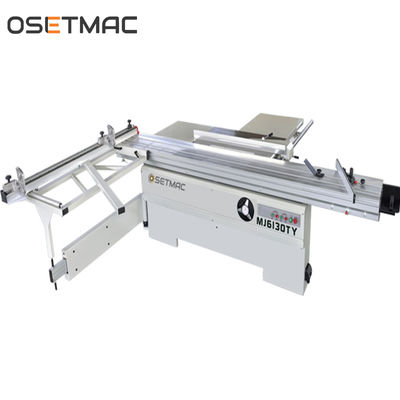 Industrial Woodworking Sliding Table Saw Cut Wood